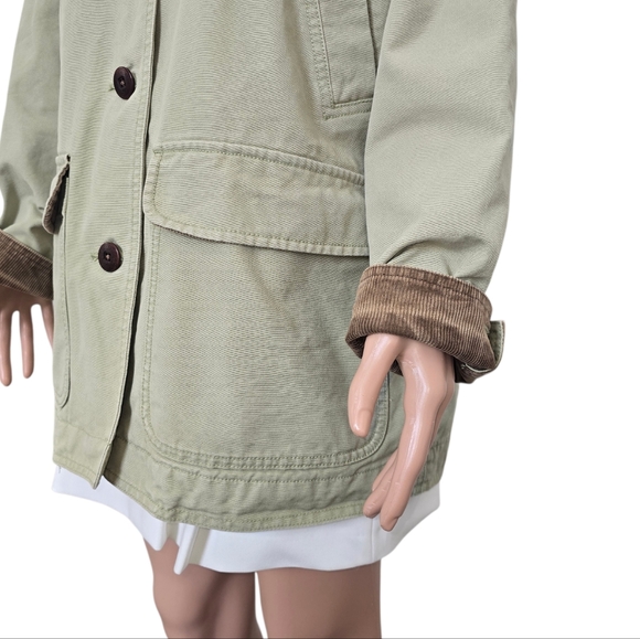 Vintage L.L.Bean Light Sage Barn/Hunting Jacket - Picture 8 of 16